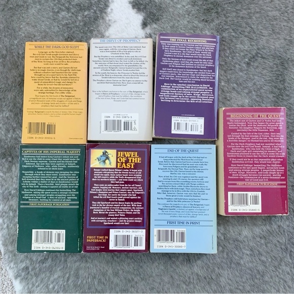 David Eddings Vintage Book Lot - Picture 6 of 14